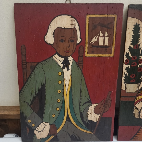 African American Folk Art - Paint By Numbers Set- 1960s- MCM- Vintage‎ - Picture 2 of 8